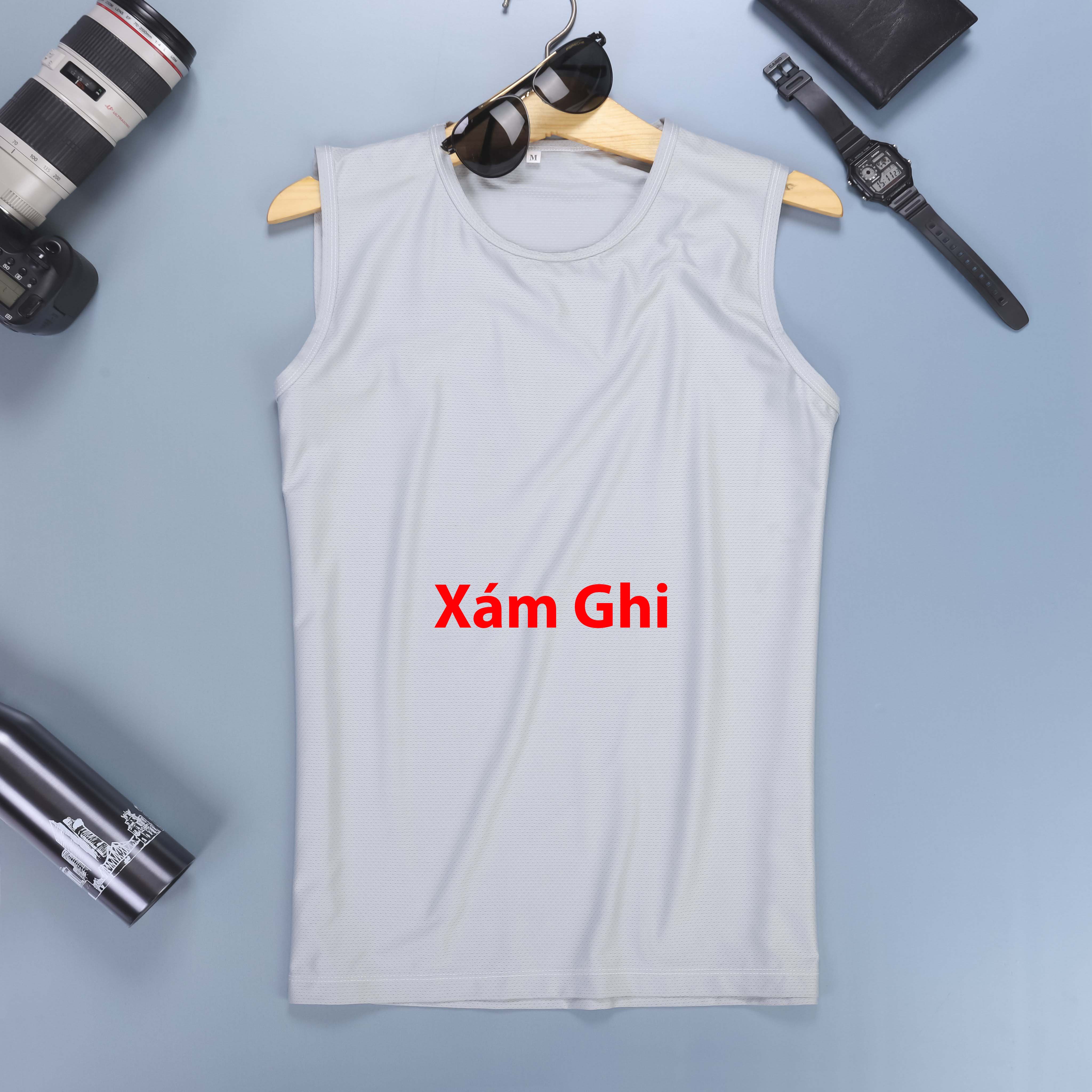 Áo sát nách nam tanktop basic màu trơn