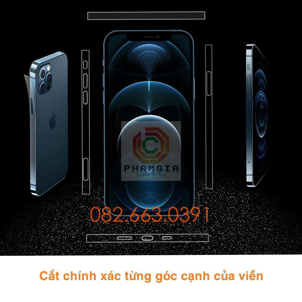Dán viền PPF iPhone 13 / iPhone 13 pro / iPhone 13 mini / iPhone 13 pro max
