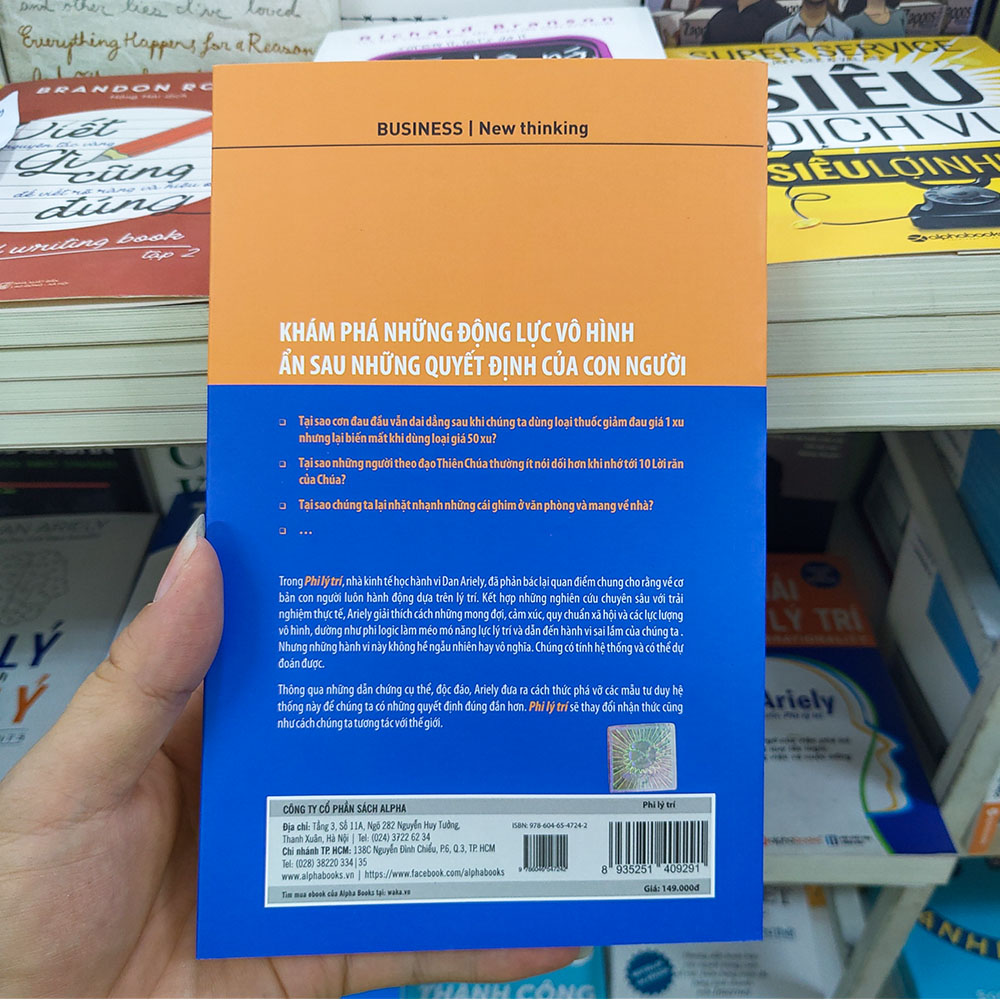 Sách Phi Lý Trí + Tặng Bookmark