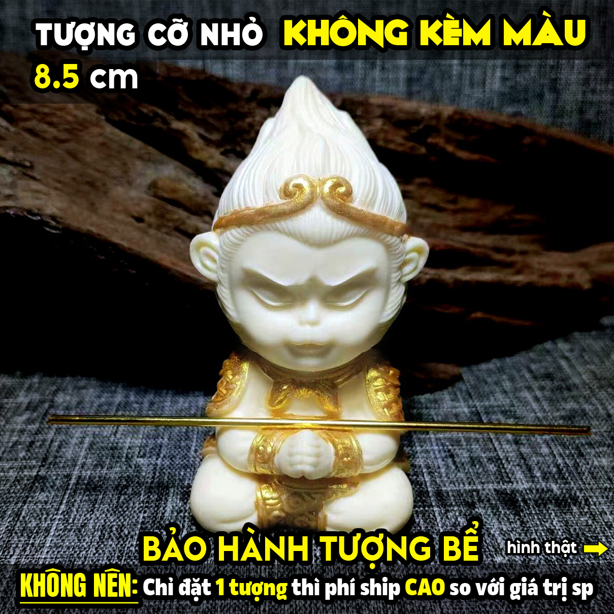 Coloring Select Model statue, Wukong, size M, gypsum statue, statue, child toy