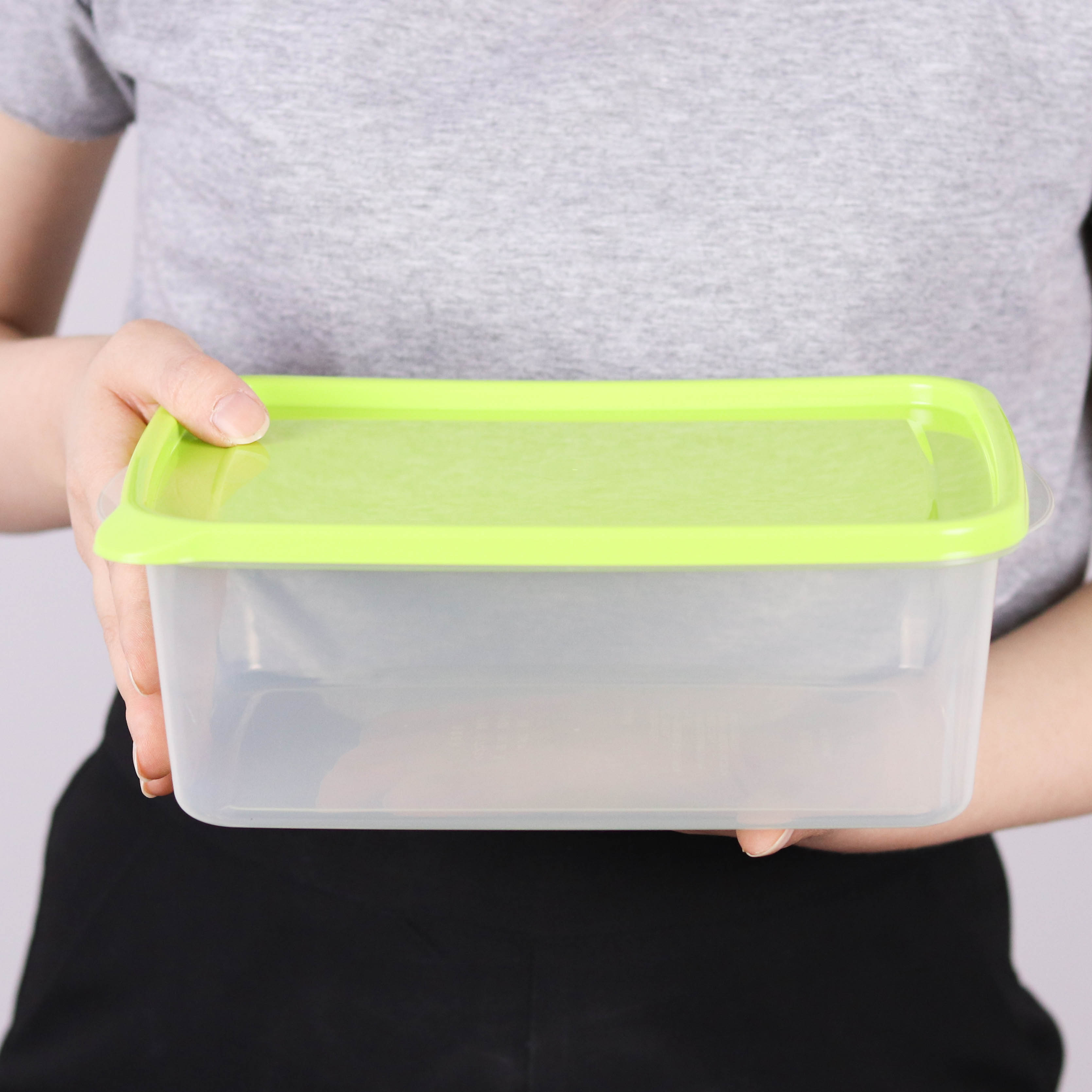 Bộ hộp nhựa Micron Ware đựng thực phẩm Chef box 2000ml - 6076/2 (2 cái/ bộ)
