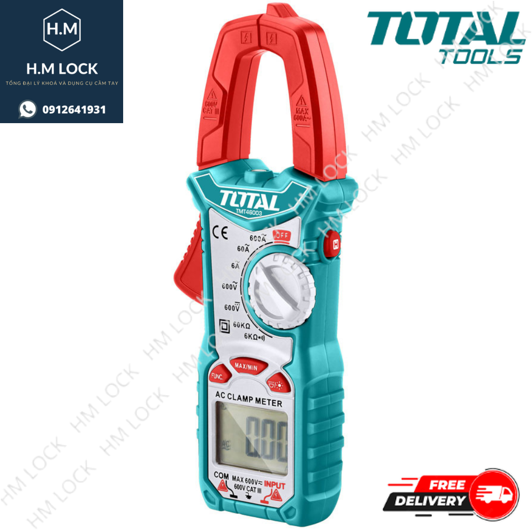 AMPE KÌM ĐO AC KỸ THUẬT SỐ TOTAL - TMT46003 - HM LOCK