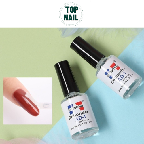 Nước sáng đá phá tháo móng giả, Chai gel tháo móng nail AD