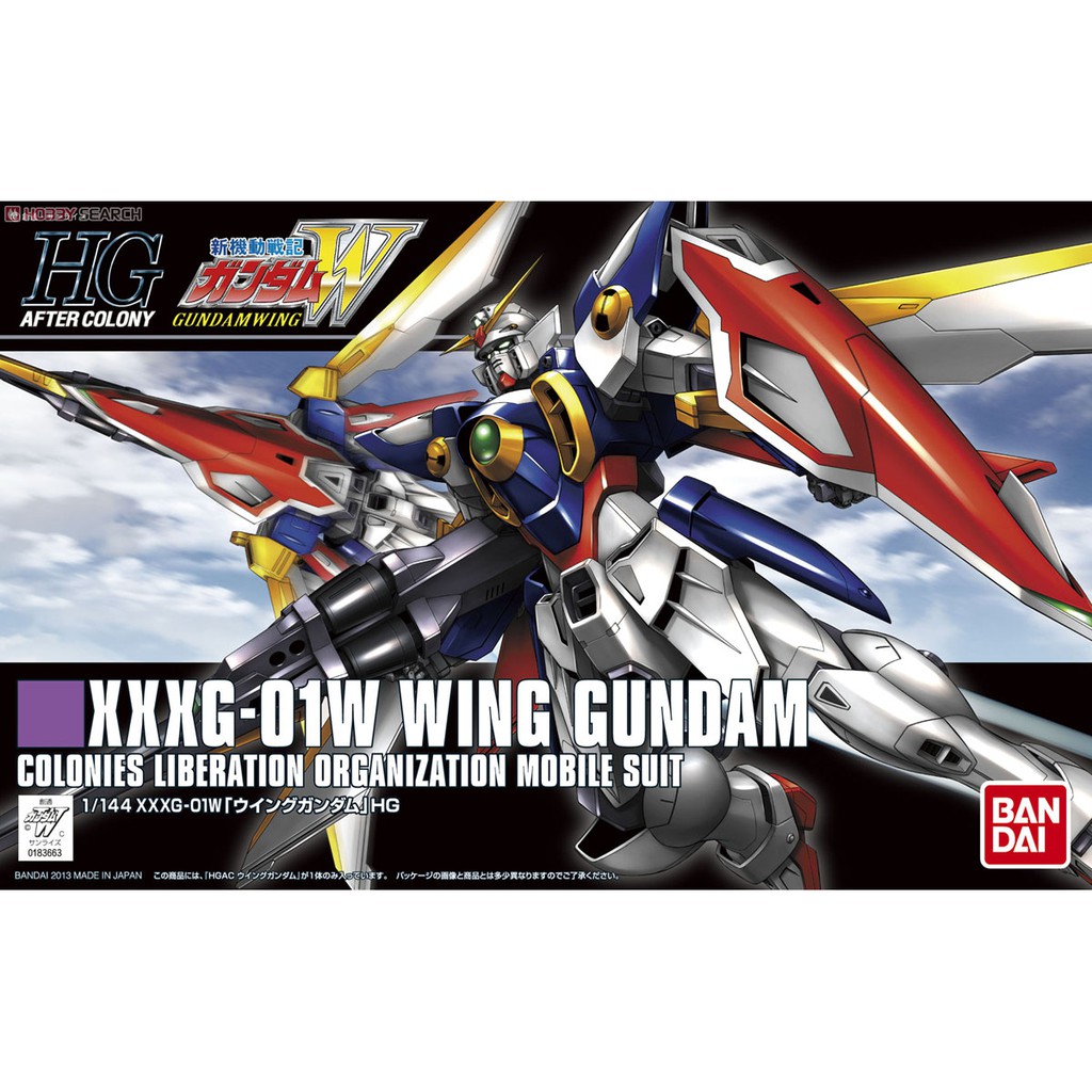 Mô hình lắp ráp hg ac wing gundam