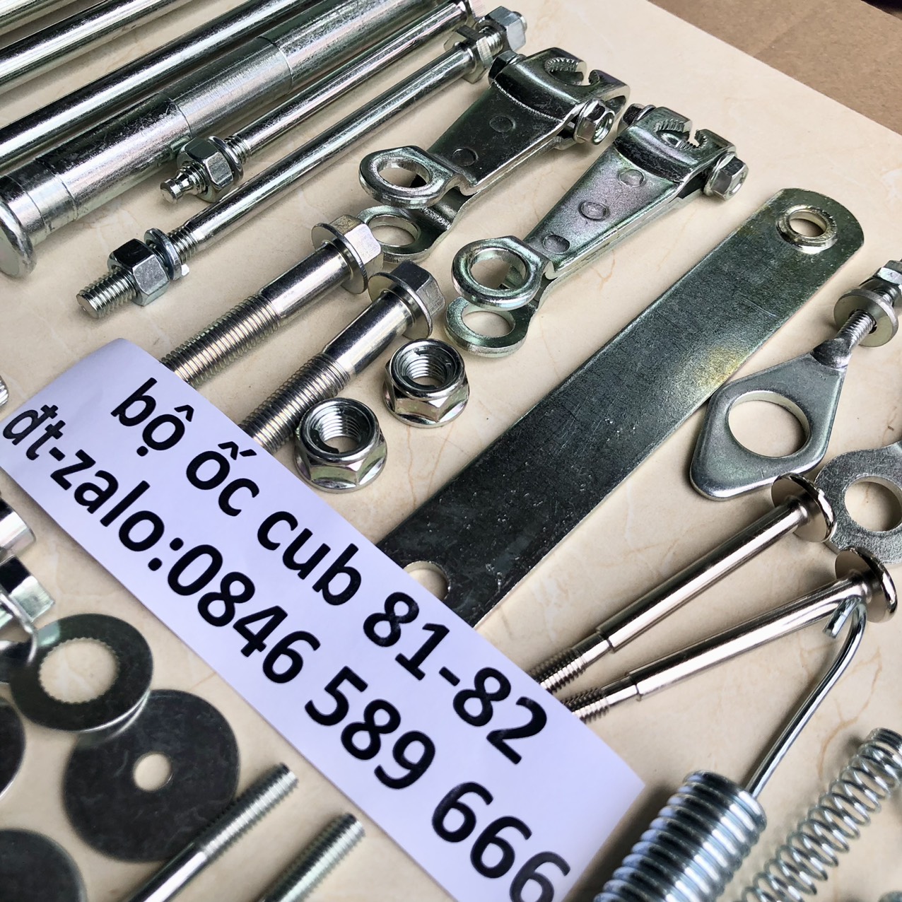 Bộ Ốc Xe Cub 81 82 Hàng Tiêu Chuẩn Cao Cấp