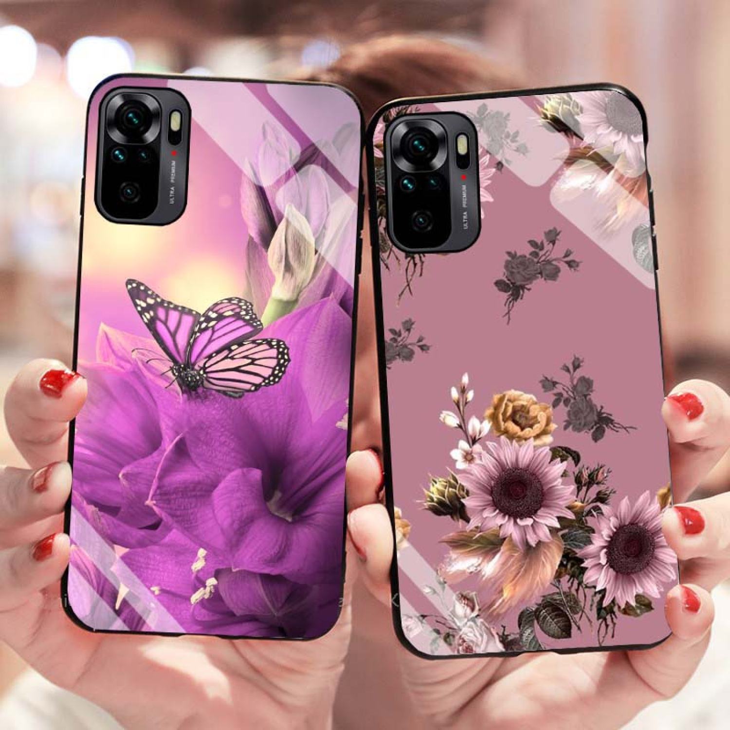 Ốp Xiaomi Redmi Note 10, Note 10s, Note 10 Pro, Note 10 5G Lưng Kính Cường Lực Mới ƞhất