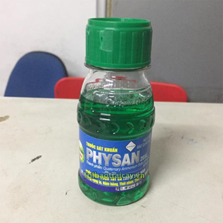 Sát khuẩn Physan 20SL trị thối nhũn, vàng lá - Lọ 100ml