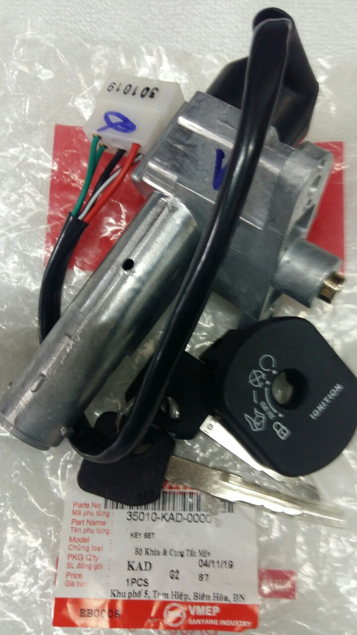 BỘ Ổ KHÓA XE TAY GA ENJOY SYM
