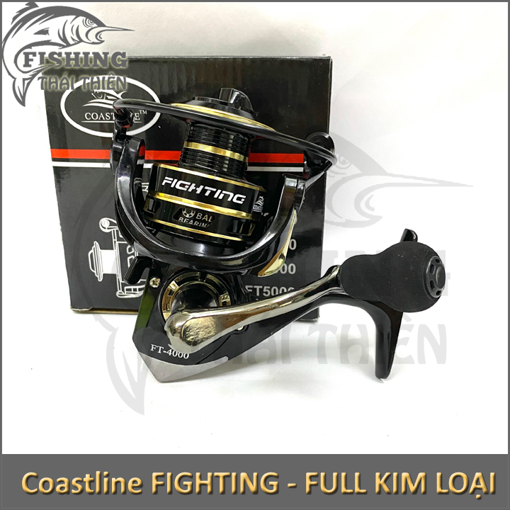 [HCM]Máy câu cá Coastline Fighting Full kim loại