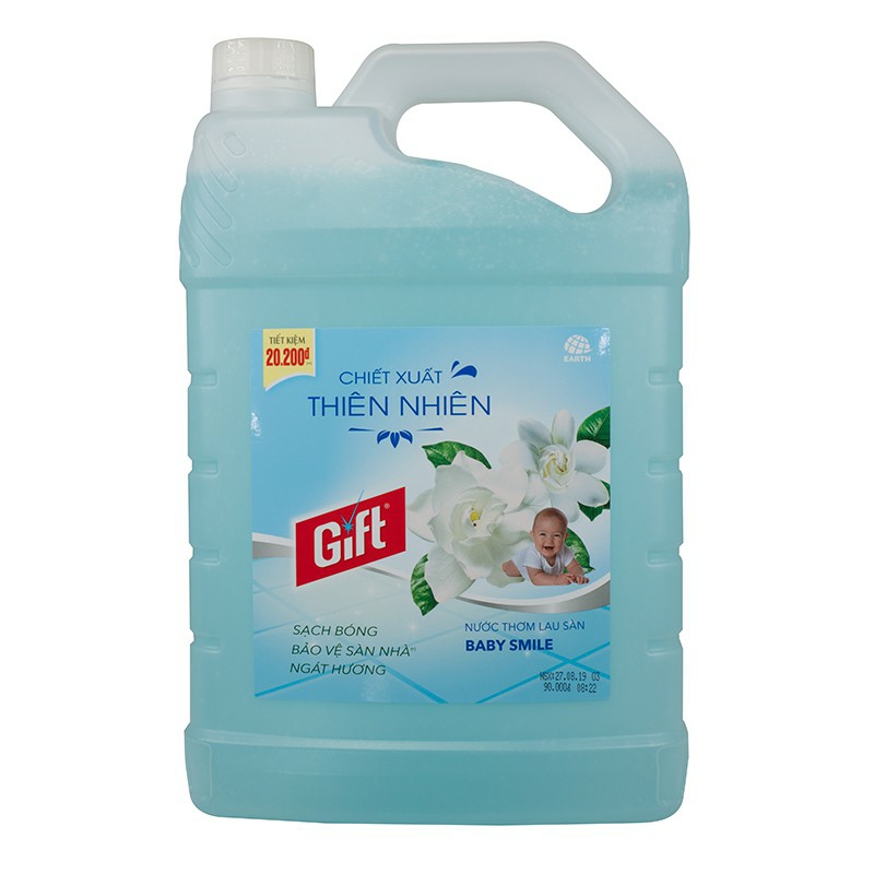 Nước lau sàn Gift 3,8kg- SWEET IRIS