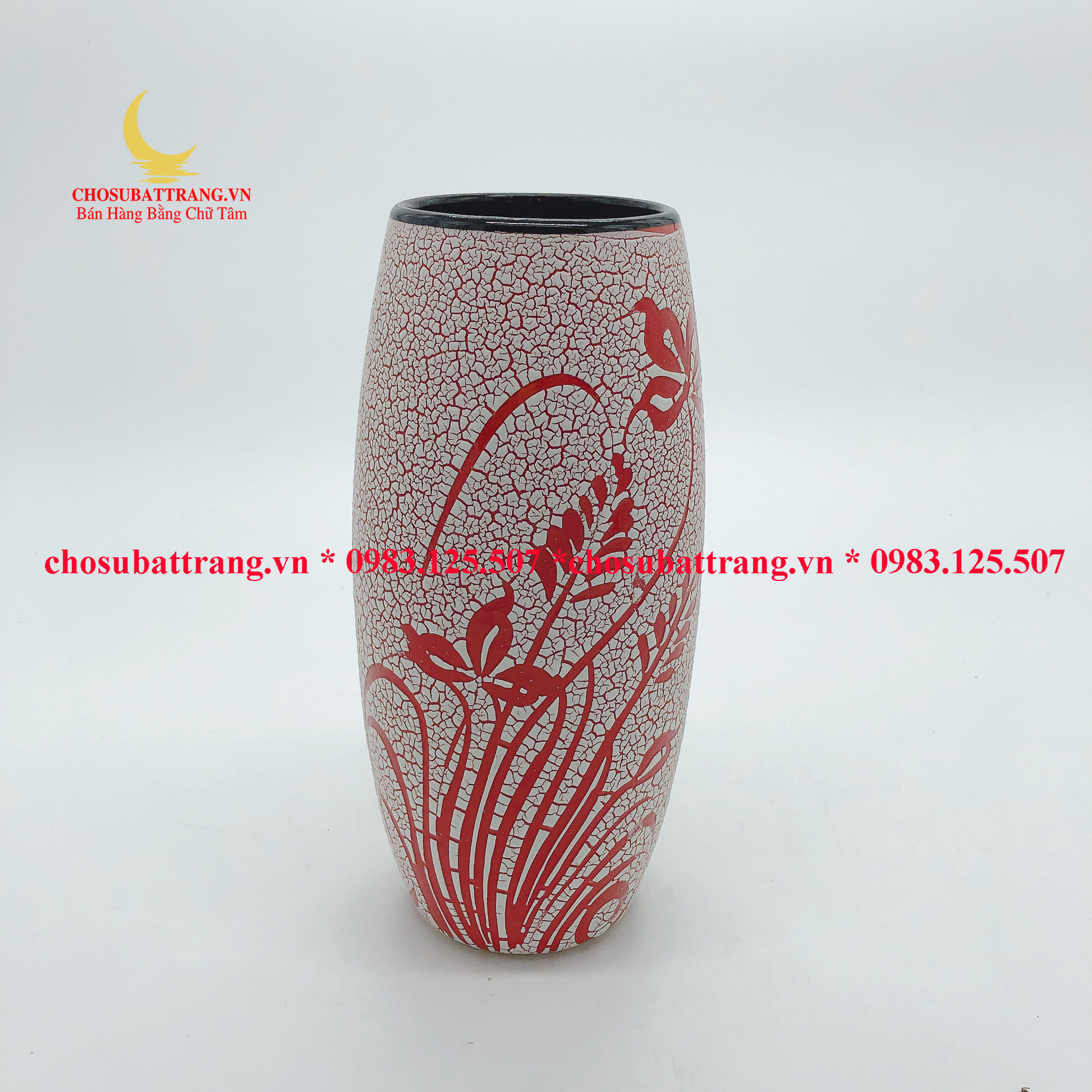 Lọ cắm hoa nghệ thuật (loại chiều cao 23cm)