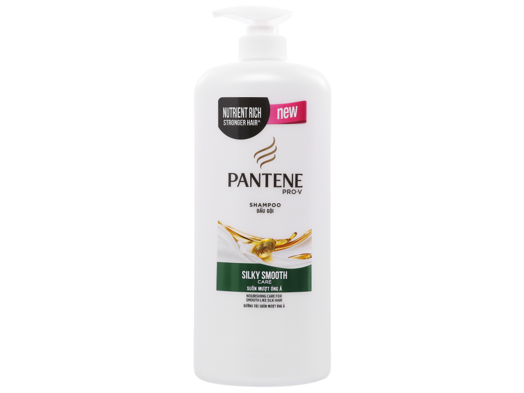 Dầu gội Pantene suôn mượt óng ả 1.2 lít