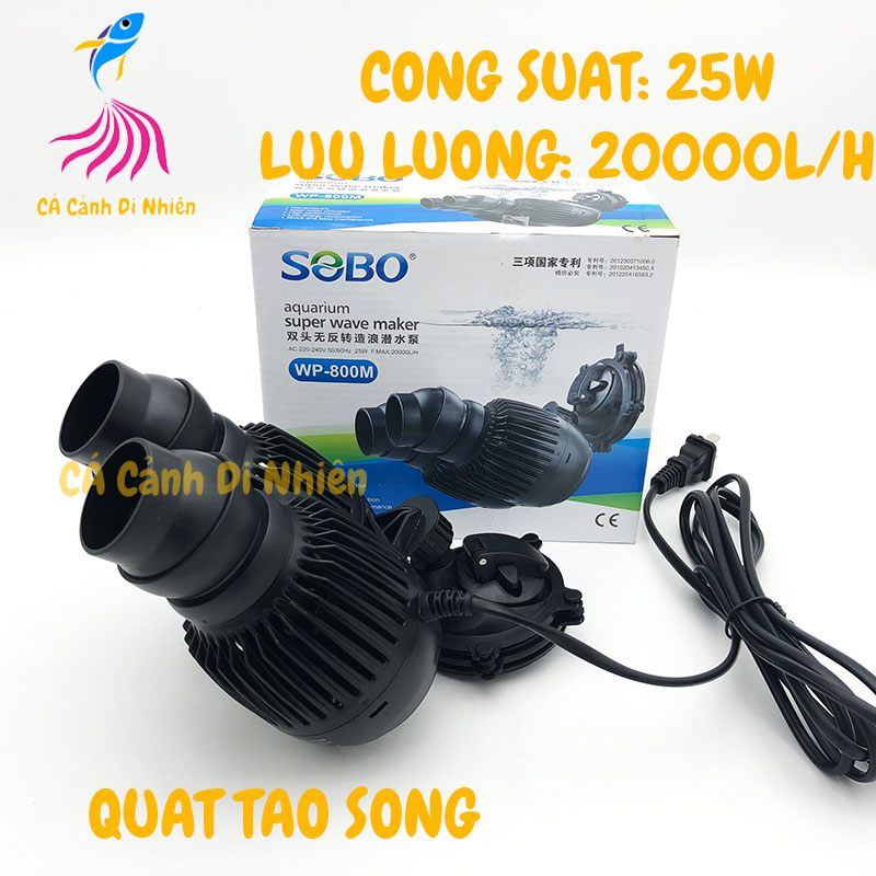 [HCM]Máy thổi luồng SOBO WP 400M dành cho hồ cá cảnh