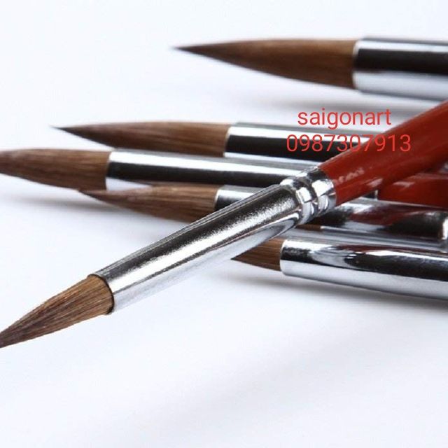 [HCM]Bộ 8 Cọ Tỉa Nét Cọ Bút Lông Maries