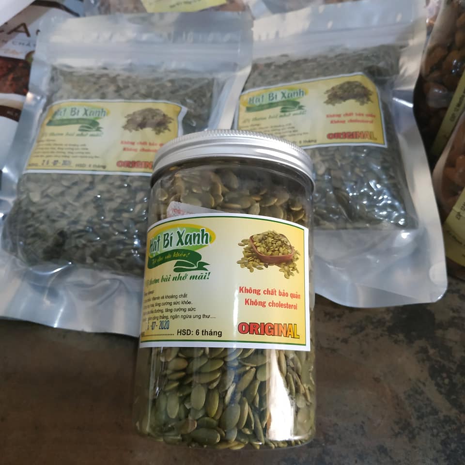Hạt bí xanh đã tách vỏ - 1 kg