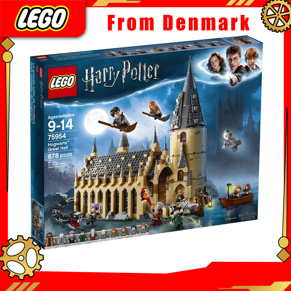 Lego Harry Potter 75954 Wizarding World Hogwarts Great Hall 878Pcs For  Teens NEW