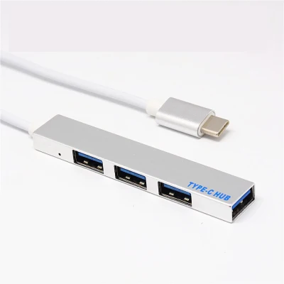 HUB USB Type c to 4 Port USB 3.0 - Cáp chuyển Type C ra 4 cổng USB