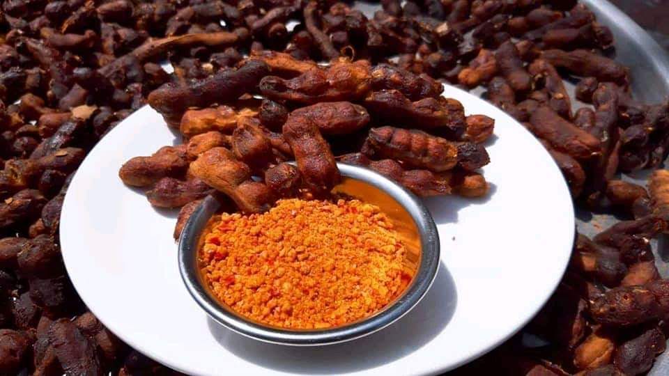 ME LÀO CHẤM MUỐI TÔM 500GR
