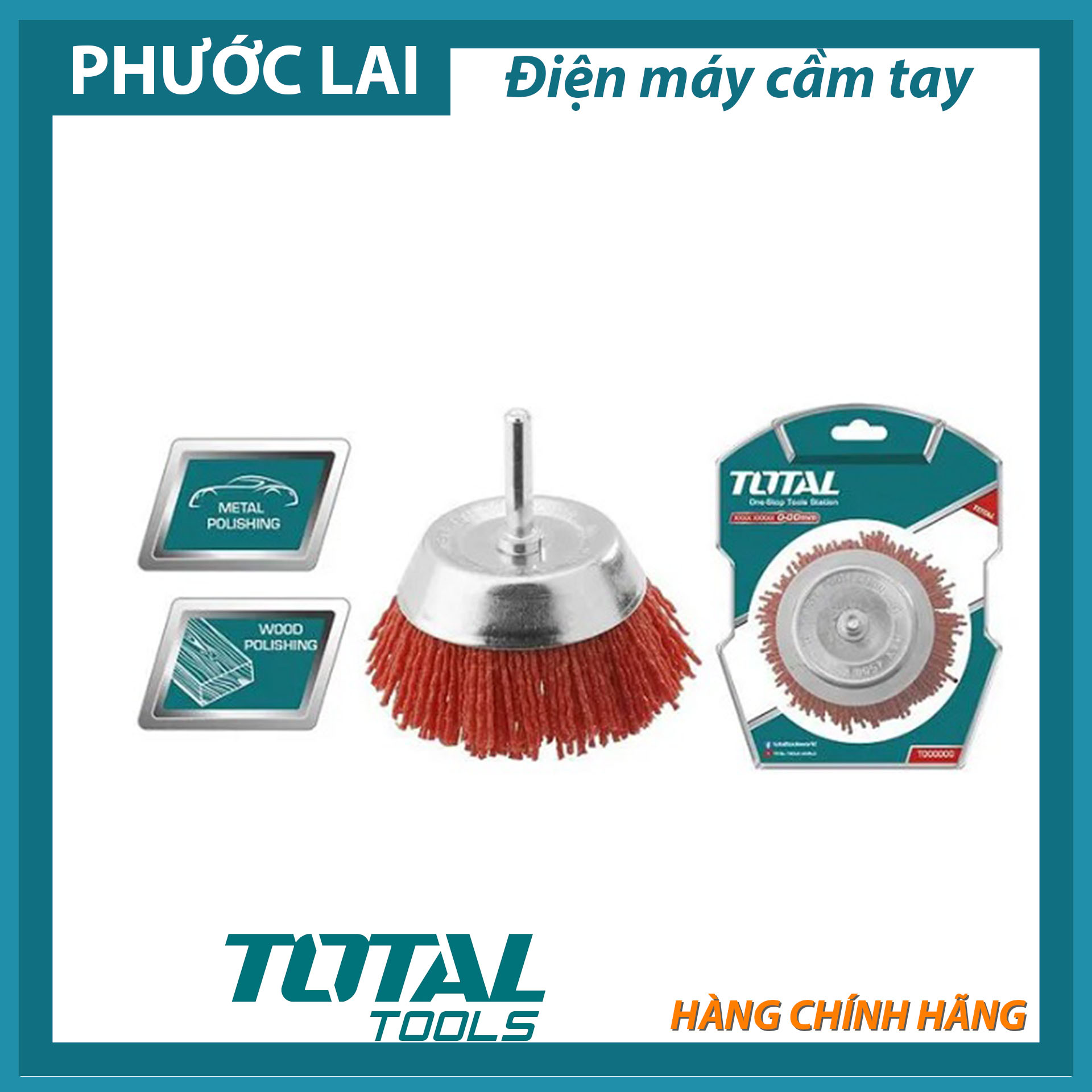 Chén cước nylon 50mm TOTAL TAC33025