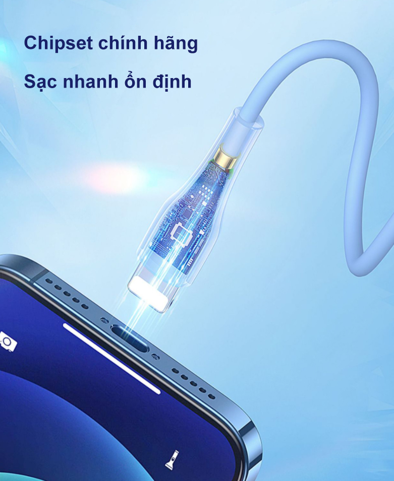 Cáp sạc PD Pisen công suất 20W có MFI cho Iphone, Ipad