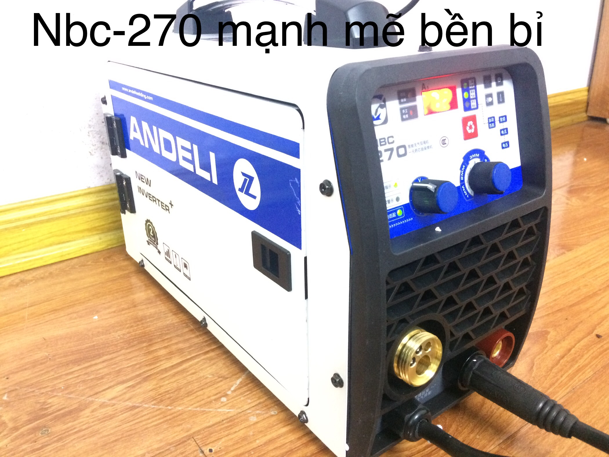 máy hàn mig NBC-270 andeni(dùng cuộn dây từ 1-5kg)