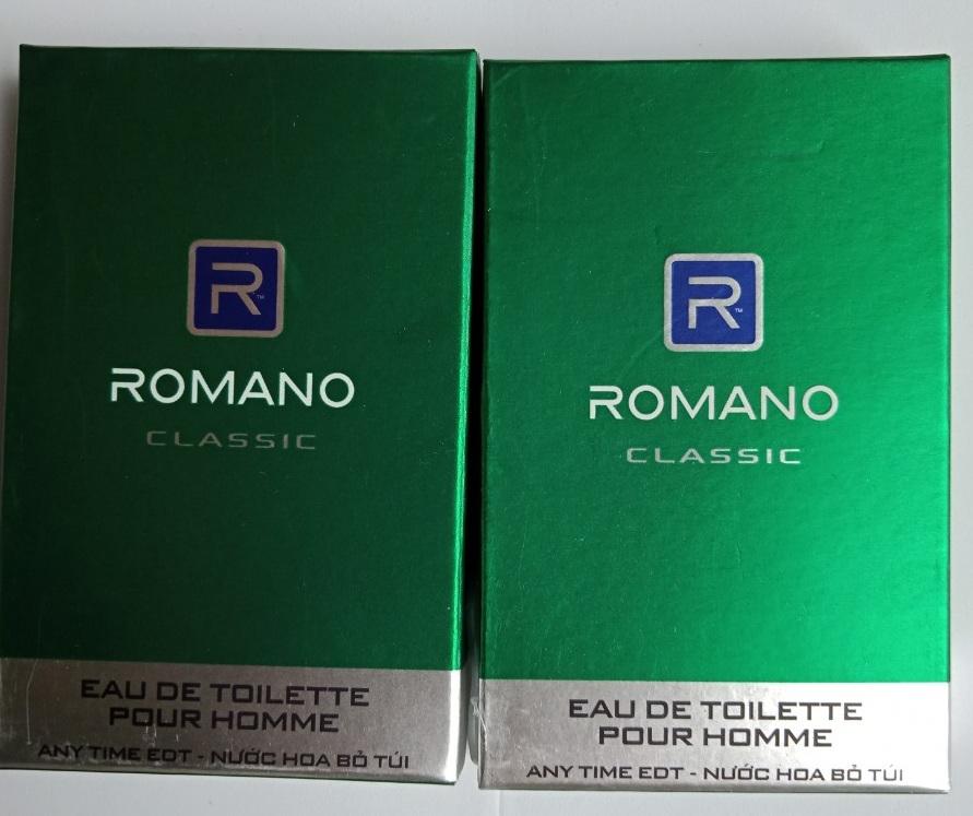 [HCM]Combo 2 nước Hoa Romano 18ml Hương Classic