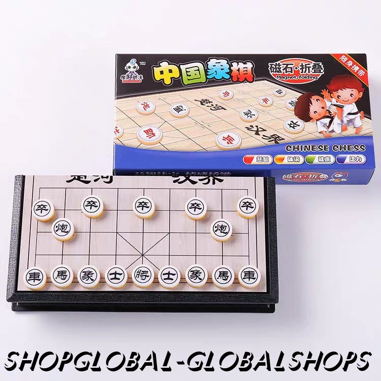 Bộ cờ tướng nam châm du lịch size 20x20x4cm