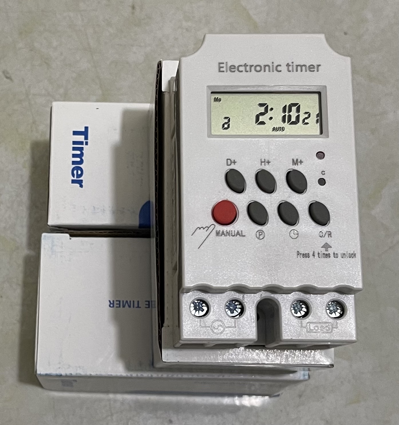 (Combo 8 bộ) Công tắc hẹn giờ Kg316 T-II/ 25A (Loại có khoá)