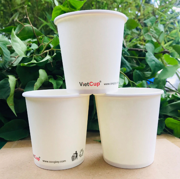 White Paper Cups 50 Pieces 180ml 6oz Disposable Paper Cups
