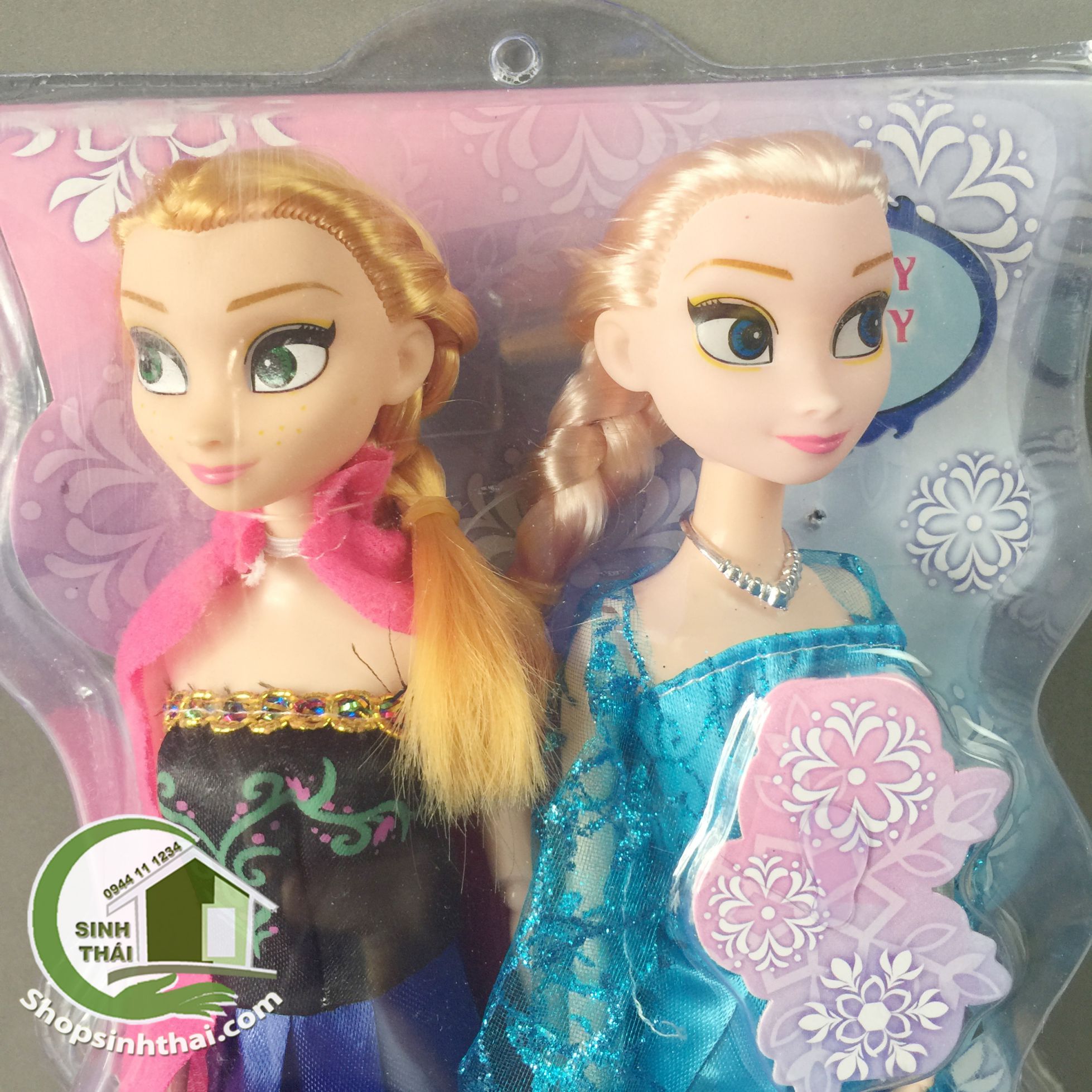 [HCM]Hộp  2 búp bê công chúa Elsa và Anna