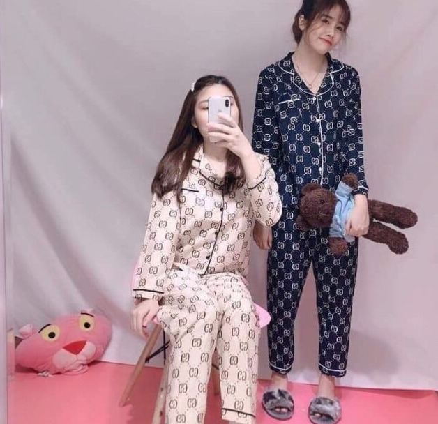 💝 CỰC NGẦU 💝 Lan Chi Luxury Bộ Quần Áo Dài Tay Nam Bộ Pijama Bộ Đồ Ngủ Nam