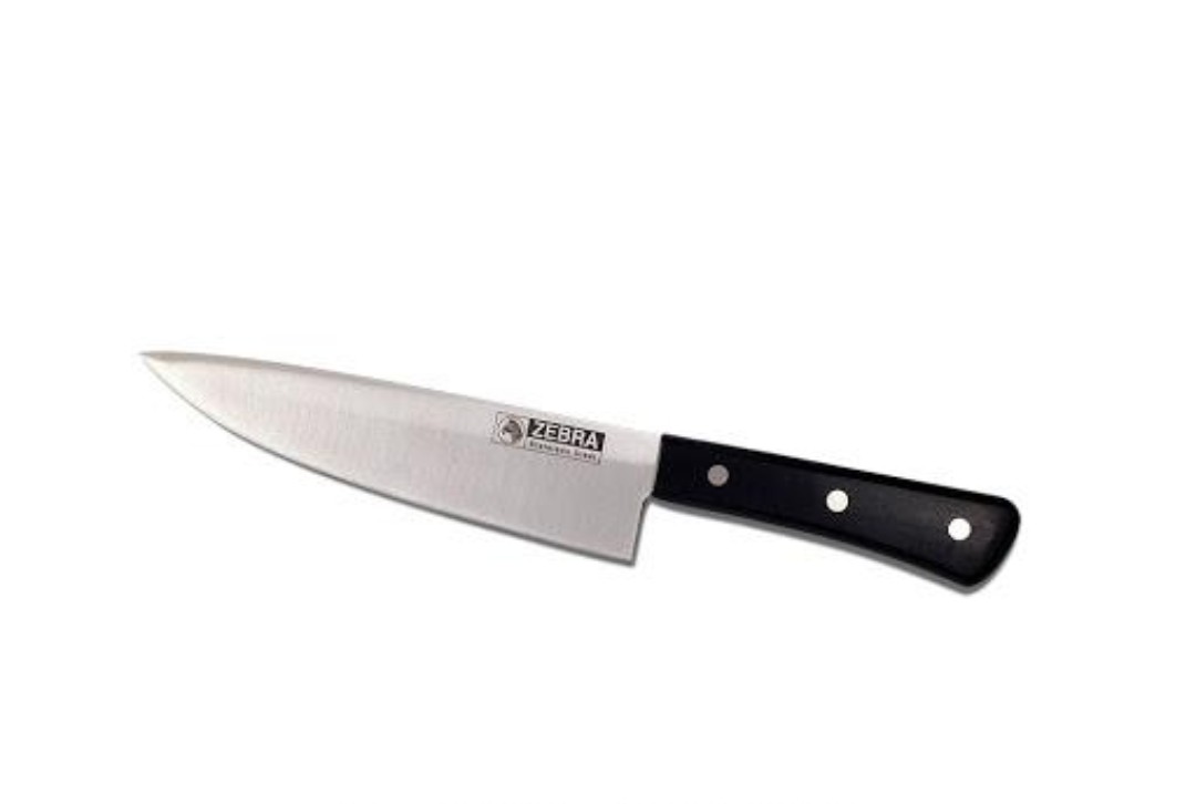 [HCM]DAO INOX ZEBRA DÙNG NHÀ BẾP CHEF 8"   - 100224