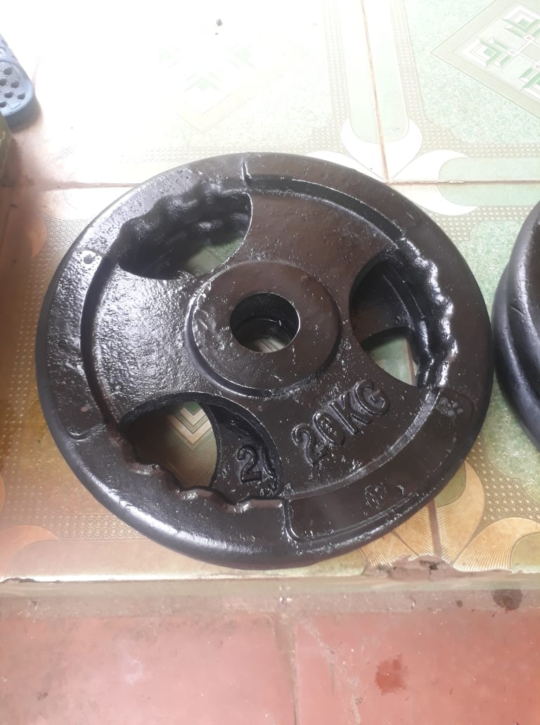 Bánh Tạ Gang Đúc Lỗ To phi 50
