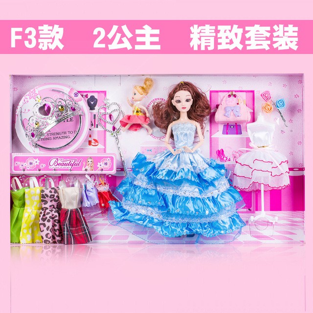 [HCM]Bộ Quà Tặng Búp Bê Barbie