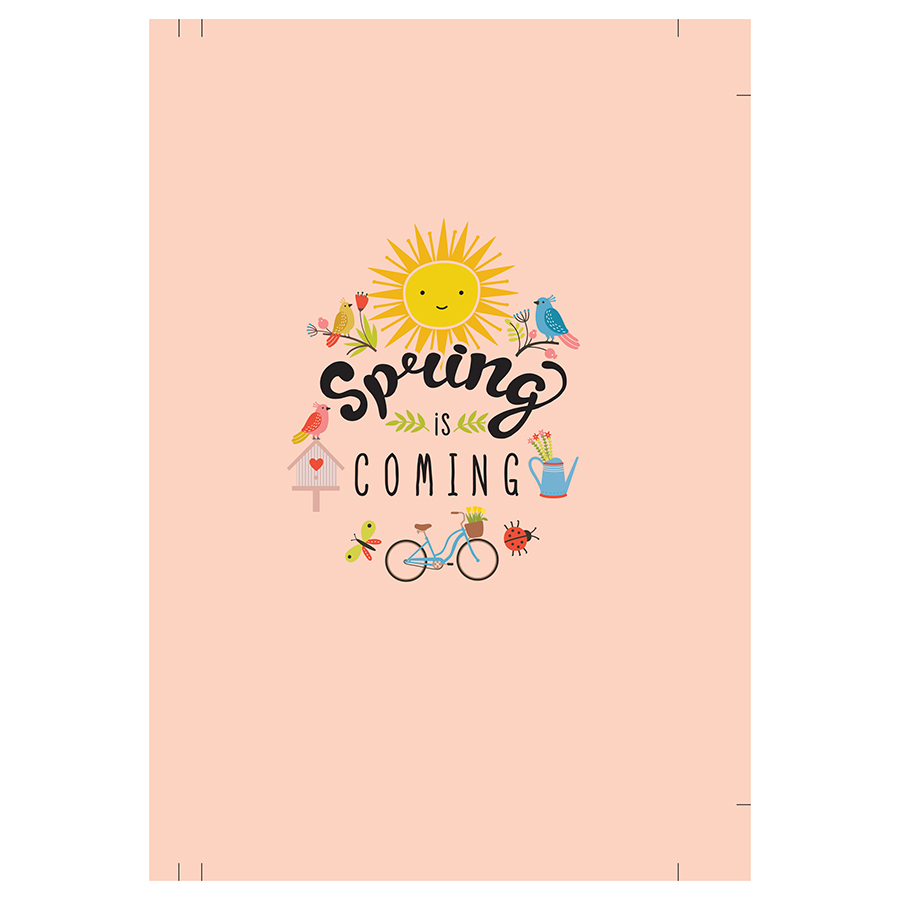 Sổ Tay/Notebook: Spring Is Coming