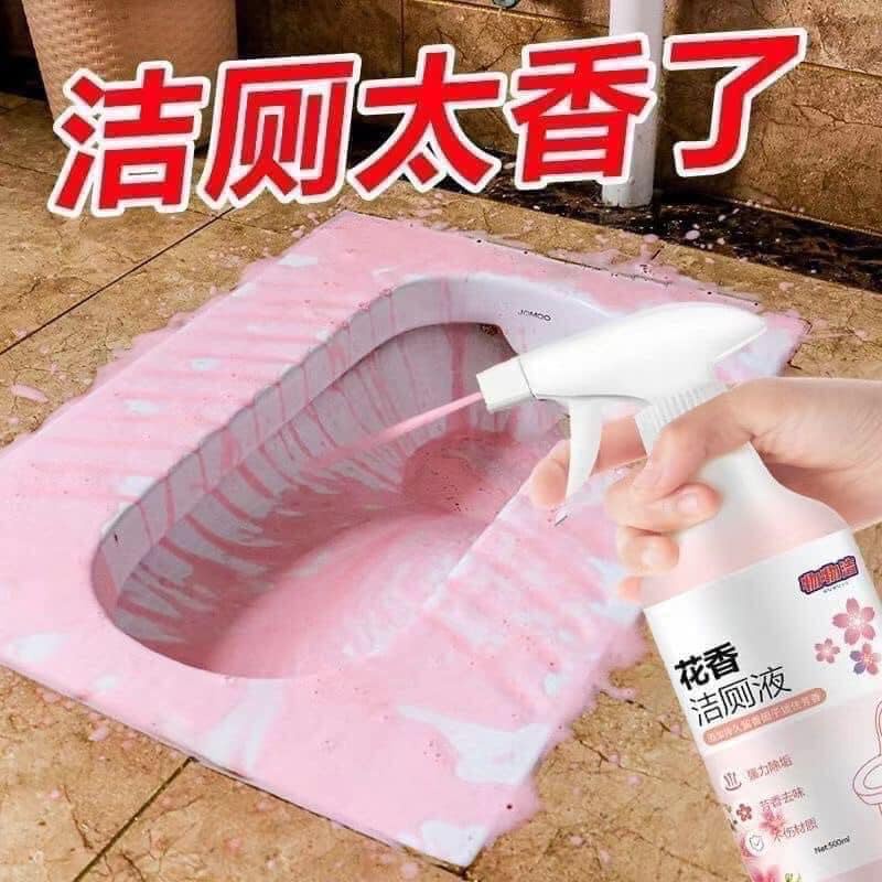 CHAI XỊT VỆ SINH BỒN CẦU 500ML