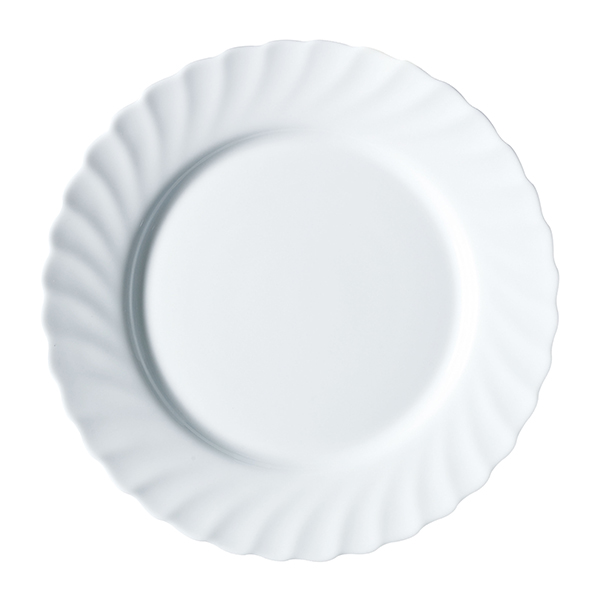 Set 04 Dĩa thuỷ tinh luminarcc siêu đẹp 23cm