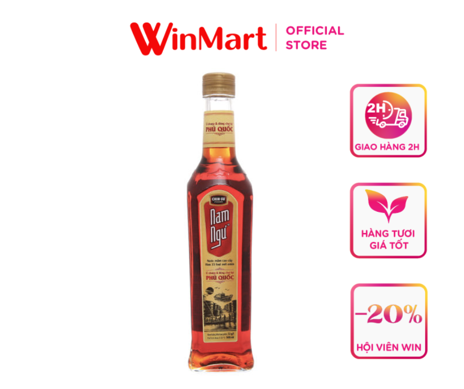 [Siêu thị WinMart] - Nước mắm Nam Ngư chai 1.2 lít