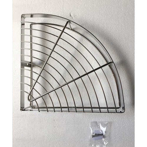 [HCM]KỆ GÓC 25CM 1 TẦNG INOX 304