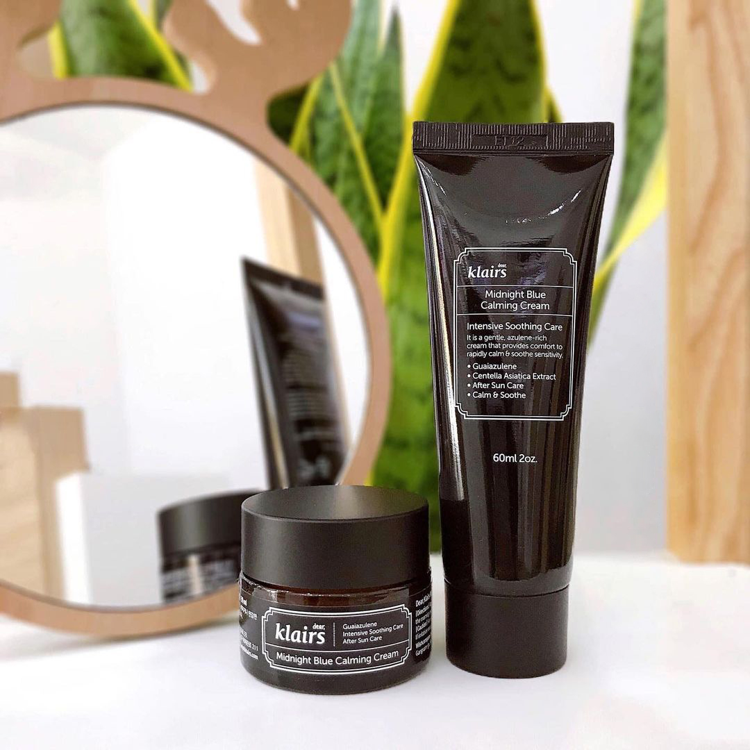 Kem Dưỡng Phục Hồi Da Ban Đêm Klairs Midnight Blue Calming Cream 30ml và 60ml