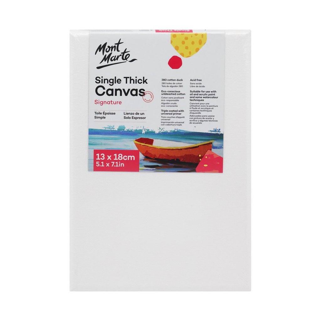 [Giao Hỏa Tốc] Khung Canvas Mont Marte CSST - Canvas Vẽ Tranh, Toan Vẽ Tranh