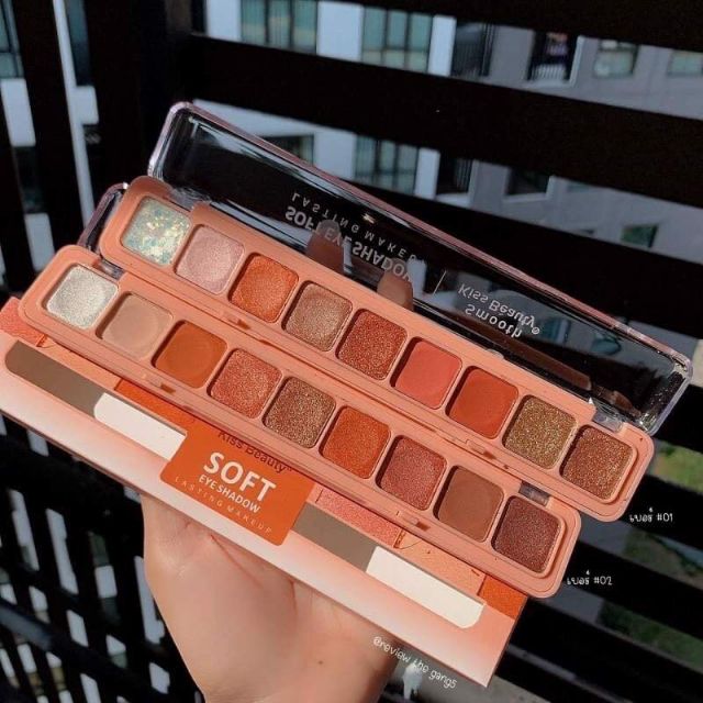 [HCM]Phấn mắt Kiss Beauty Soft Eye 9 ô