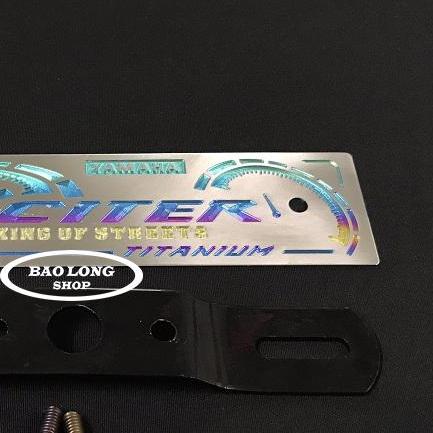 Bảng tên TITANIUM điện phân dành cho EXCITER (100% TITAN)