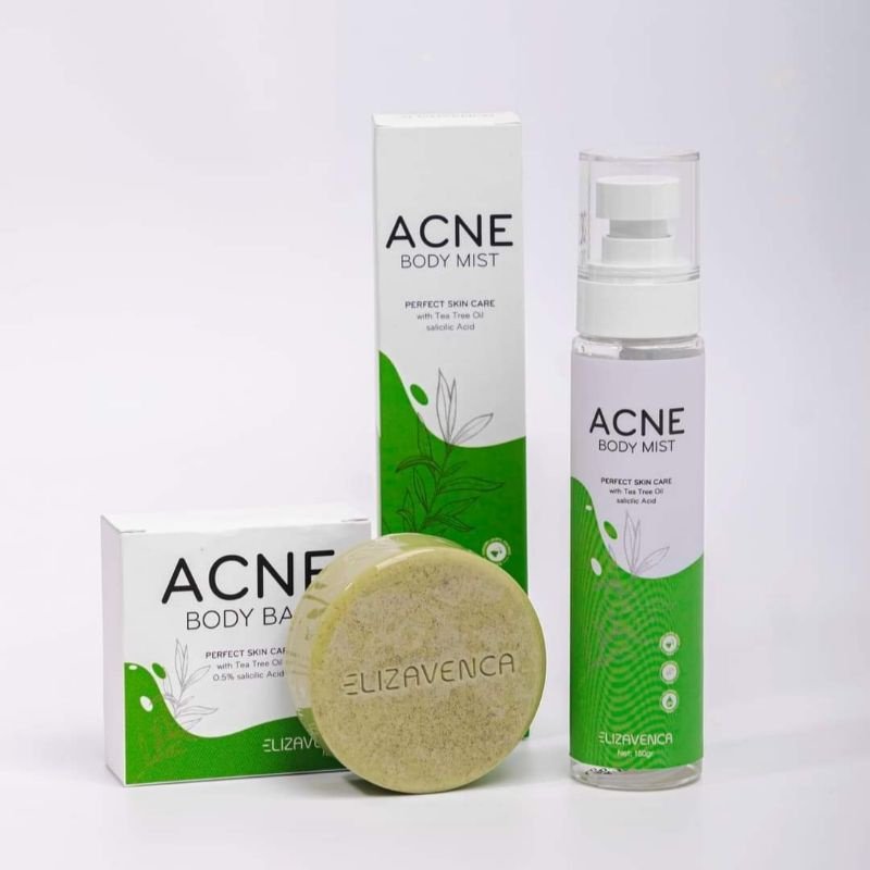 [COMBO] Xà phòng - Serum Làm Sạch, Giảm Mụn Lưng ELIZAVENCA