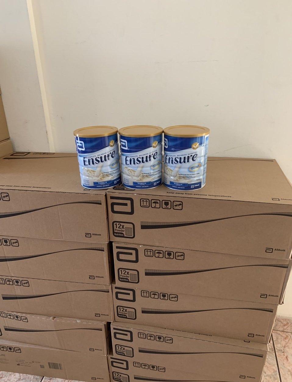 [HCM][DATE MỚI] SỮA BỘT ENSURE ÚC HƯƠNG VANI 850g