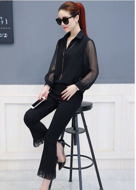 ÁO SƠ MI CÔNG SỞ TAY PHỐI LƯỚI