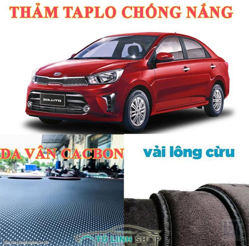 Thảm Taplo Kia Soluto  bằng lông Cừu 3 lớp hoặc Da Cacbon - CarSun Store phụ kiện chuyên dành cho xe ô tô