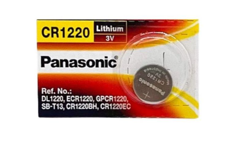 Pin cr1220 panasonic 3v lithium vỉ 1 viên