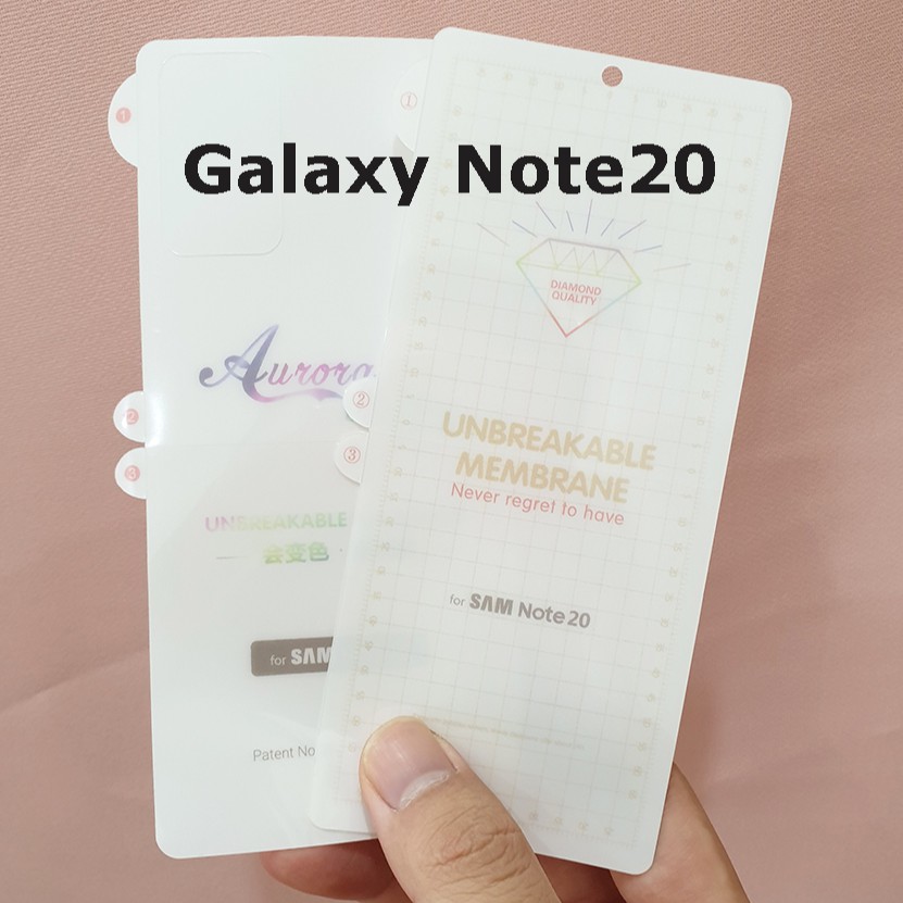 Dán chống xước PPF Samsung Note 20 Ultra / Note 20 Ultra 5G