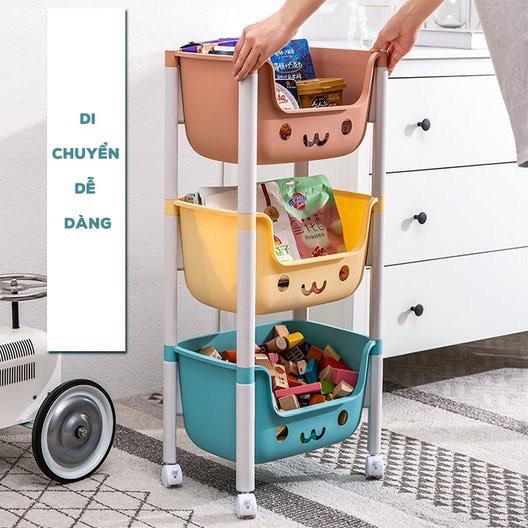 Kệ gấu đa năng đựng đồ chơi cho bé